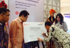 Teaming up with Bank Mandiri, Sogo aims for Rp 4 trillion in sales