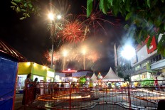 Electronics booths, prime attraction of Jakarta Fair