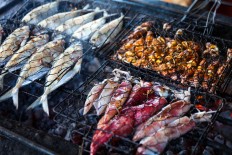 Shopping for fresh seafood at Jimbaran Market