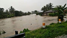Flooding paralyzes trans-Sulawesi highway 