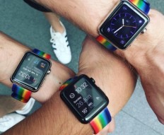 Rainbow Apple Watch band is the coolest surprise ever