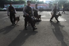 Police on guard for terror attacks on Idul Fitri break