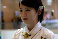 Lifelike product Jiajia that could redefine robots