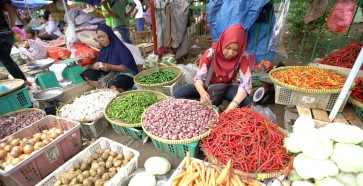 Food prices begin to rise prior to Idul Fitri