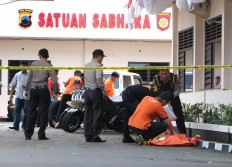 Densus 88 raids suicide bomber’s home