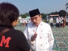 Relatives, friends to welcome freed ex-KPK chairman Antasari