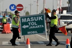 Cikarang Utama toll gate braces for 117,000 Jakarta-bound vehicles Sunday