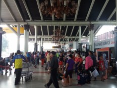 Backflow of home-bound passengers peaked last weekend: PT Angkasa Pura II