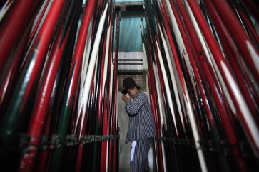 Scrambling for blessings at Yogya’s Grebeg Syawal ritual