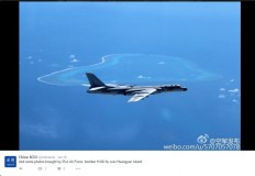 Manila can’t confirm Chinese bomber flight over Scarborough