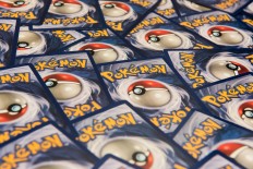 Pokemon trading cards