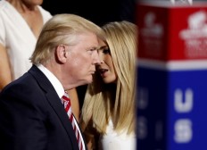 Once more, Ivanka Trump steps into spotlight for her father 