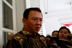 Ahok welcomes Luhut’s statement on reclamation