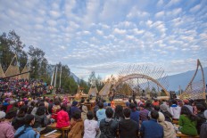 Ninth Mountain Jazz held in Bromo