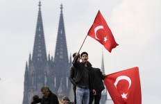 Erdogan supporters rally in Germany, denounce failed coup