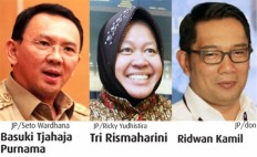  Ahok, Emil, Risma most recommended candidates: Survey