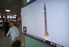 N. Korea fires mid-range missile toward waters near Japan 