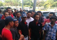 Angry Grab drivers rally against suspension