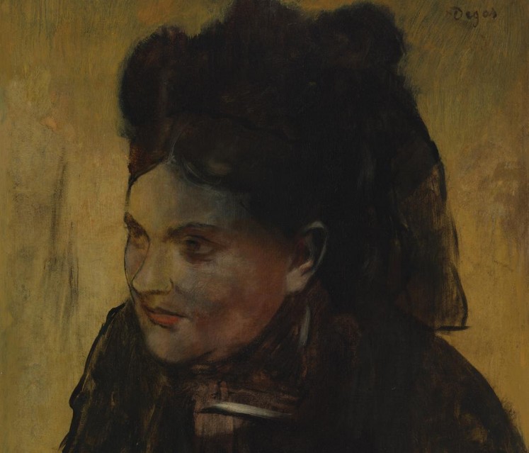 X-ray uncovers hidden portrait beneath famed Degas painting - Art