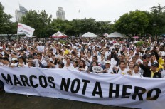 Philippine court asked to block hero's burial for Marcos