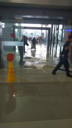 Terminal 3 contractor to repair drainage Monday night