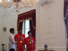 Jokowi congratulates Olympic athletes