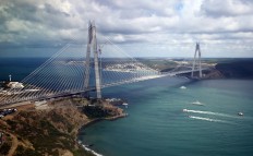 Turkey unveils 3rd Istanbul bridge linking Europe with Asia 