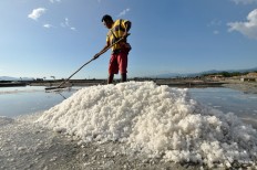 Ministry recommends 2.1m tons of imported salt