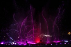 Dancing Fountain becomes main attraction at Central Java festival