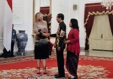 Queen Maxima and Jokowi discuss financial inclusion
