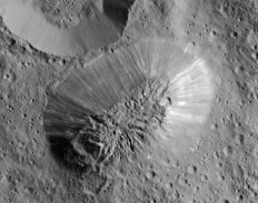 Inactive volcano spotted on largest object in asteroid belt 
