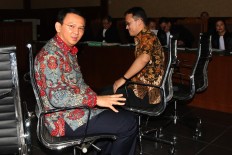 Ahok points finger at Fauzi Bowo on reclamation