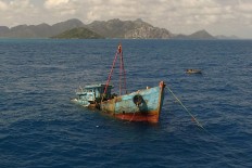 Indonesian patrol boat captures Malaysian-flagged fishing vessel in Strait of Malacca