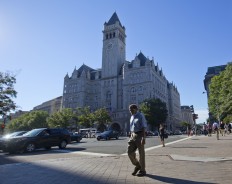 Trump's luxury Washington, DC, hotel opens, without fanfare 