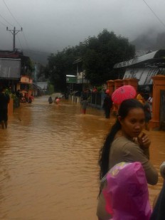Rainwater, tidal flooding hit Tolitoli