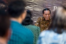 Artists meet Jokowi: He promises eternal funds to support art, culture