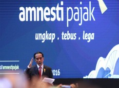 Tax amnesty leads to people awareness, Jokowi says