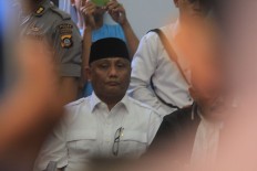 Convict Rusli Habibie runs for office in Gorontalo