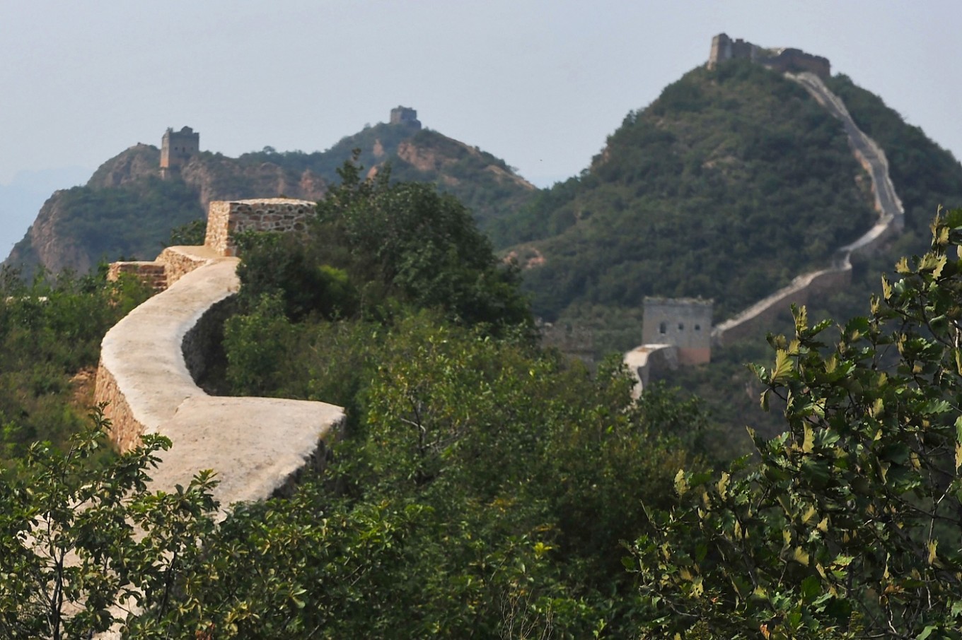Section Of Great Wall Of China Marred In Name Of Restoration