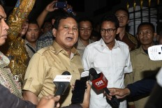 Prabowo favors Anies even though he is not party member