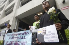 HK party says activist Joshua Wong has been detained in Thailand 