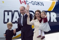 Prince William and Kate finish Canadian tour in Victoria, BC 
