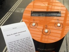 Forget snacks, French vending machines offer free short stories
