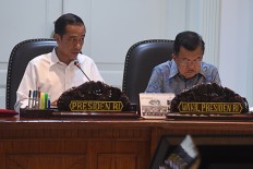 Jokowi set to have meeting with police, military chiefs