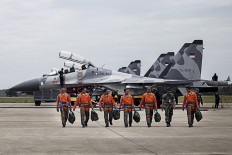 Jet fighter attractions mark Jokowi’s second visit to Natuna 