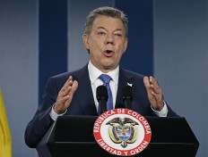 Colombian leader Juan Manuel Santos wins Nobel Peace Prize 