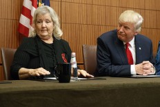 Trump highlights Bill Clinton accusers ahead of debate 