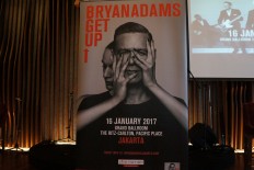 Bryan Adams to rock Jakarta in January
