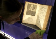 Early editions of Shakespeare's plays get rare public view