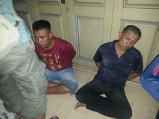 Alleged drug trafficker shot dead, two arrested during raid in Medan